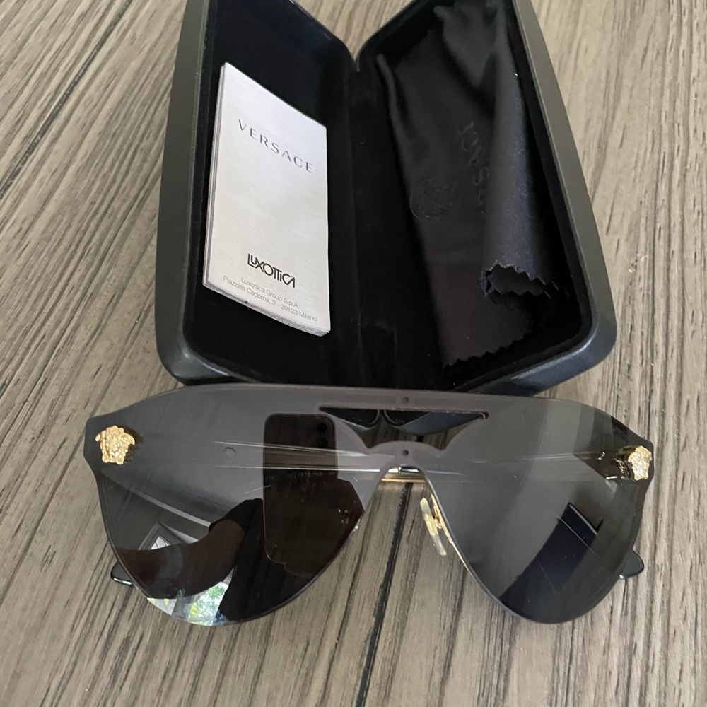 Versace sun glasses.